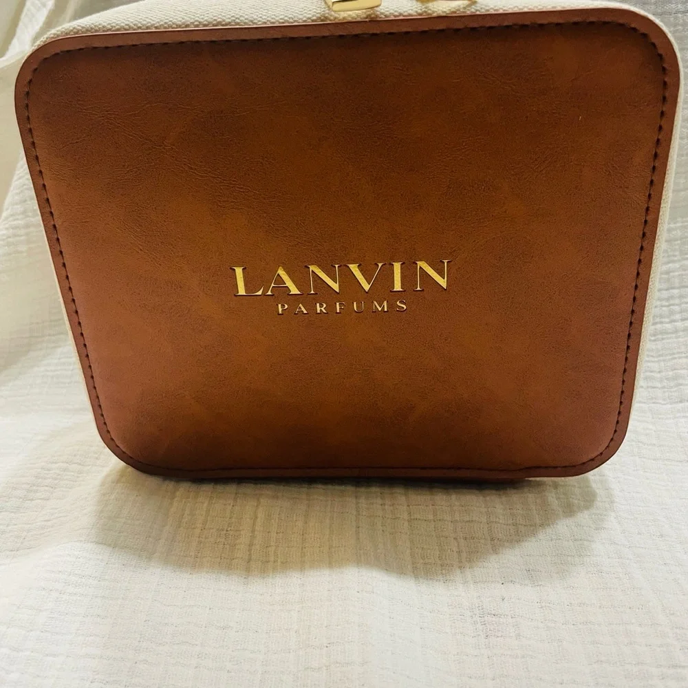 LANVIN PARFUMS  Cosmetic Bag Zip Case
